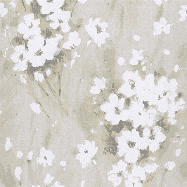 White flowers gray background white free wallpaper for tablet - medium preview image