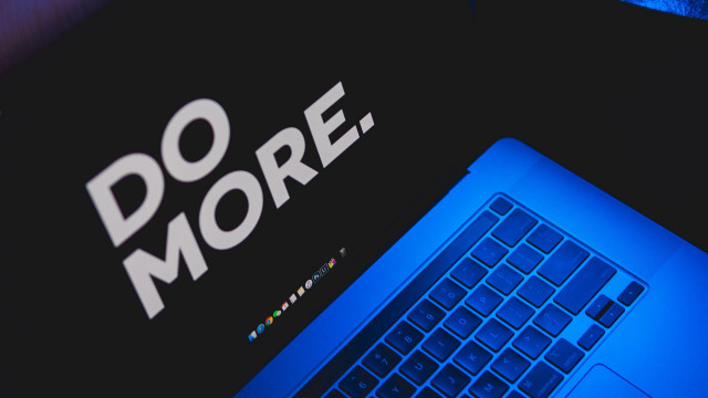 Laptop do more sticker screen free wallpaper for desktop - medium preview image