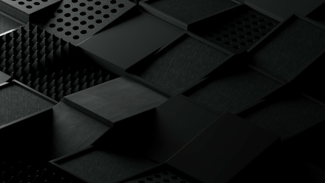 Black squares dots cellphone 3d free wallpaper for desktop - medium preview image