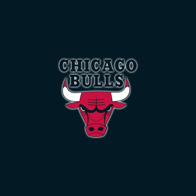 Chicago bulls logo black background #5 free wallpaper for tablet - medium preview image