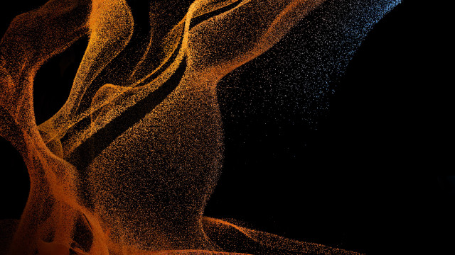 Black background swirl benoit mandelbrot free wallpaper for desktop - medium preview image