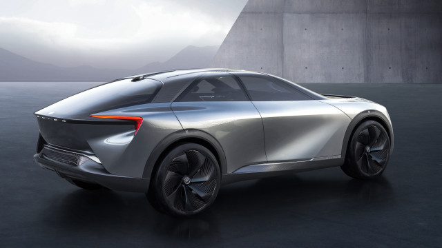 Silver car parking lot mountains free wallpaper for desktop - medium preview image