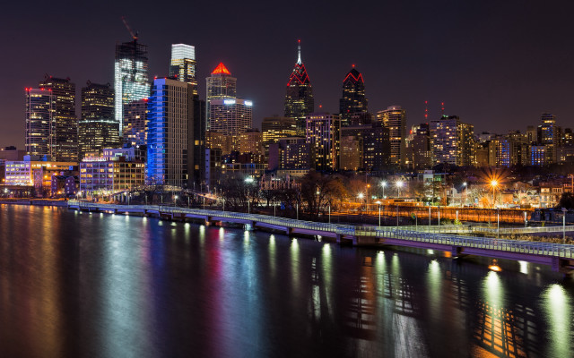 Tokyo city skyline bridge lights #3 free wallpaper for desktop - medium preview image