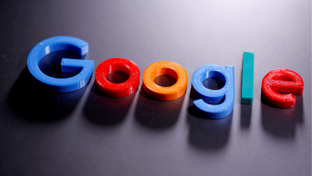 Google logo closeup 3d render free wallpaper for desktop - medium preview image