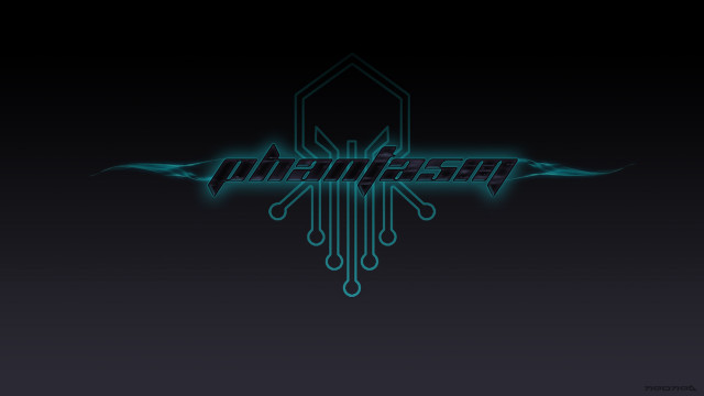 Darkness neon blue black background free wallpaper for desktop - medium preview image