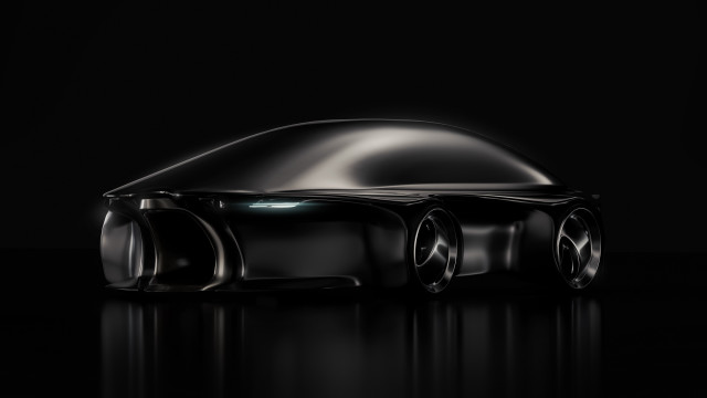 Futuristic car hood open wheels free wallpaper for desktop - medium preview image