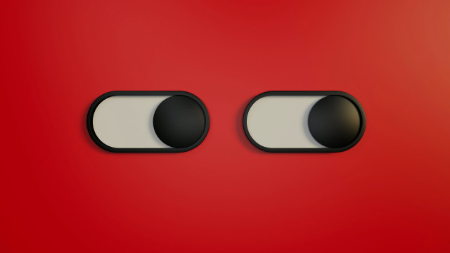 Red wall buttons black white free wallpaper for desktop - medium preview image