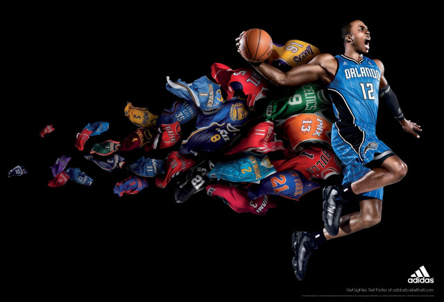 Man running basketball sports items #3 free wallpaper for desktop - medium preview image