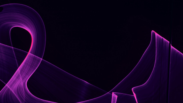 Purple abstract curved lines black free wallpaper for desktop - medium preview image