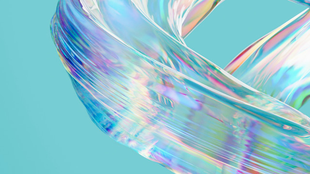 Colorful sky background 3d render free wallpaper for desktop - medium preview image