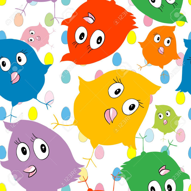 Colorful birds polkas lyco art free wallpaper for tablet - medium preview image