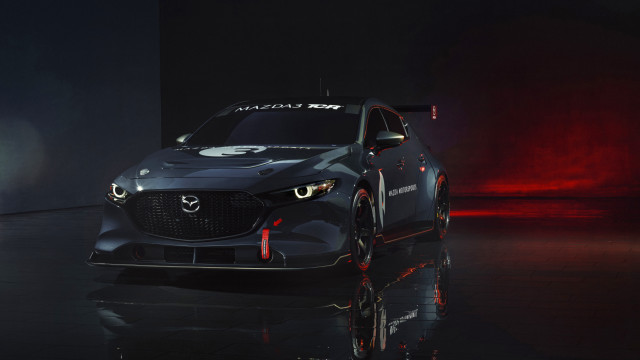 Mazda red light dark room free wallpaper for desktop - medium preview image