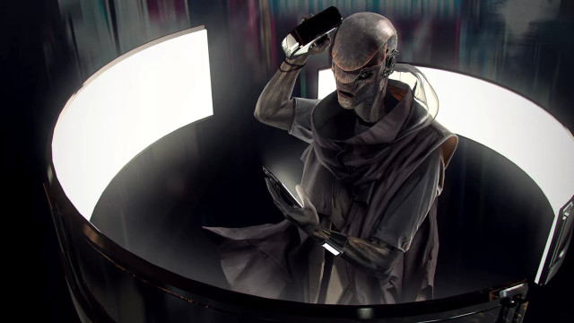 Star wars man playing piano free wallpaper for desktop - medium preview image