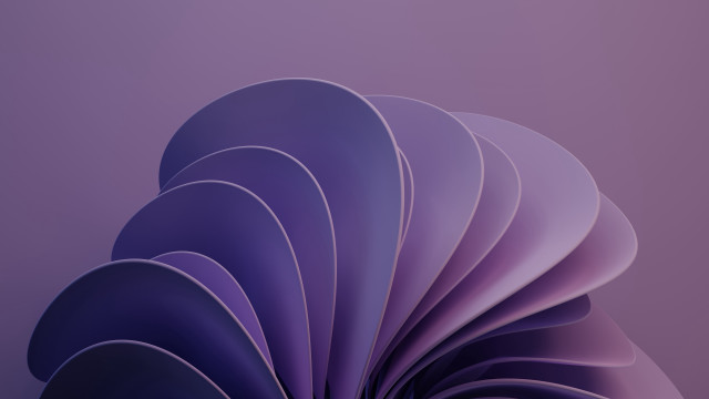 Purple abstract curved design gradient free wallpaper for desktop - medium preview image