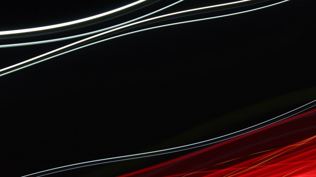 Blurry streetlight night red foreground free wallpaper for desktop - medium preview image