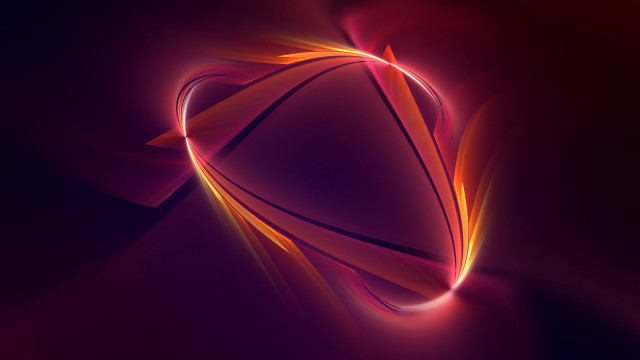 Purple orange abstract curved light free wallpaper for desktop - medium preview image