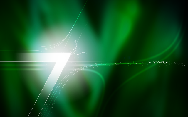 Green white wallpaper number seven free wallpaper for desktop - medium preview image