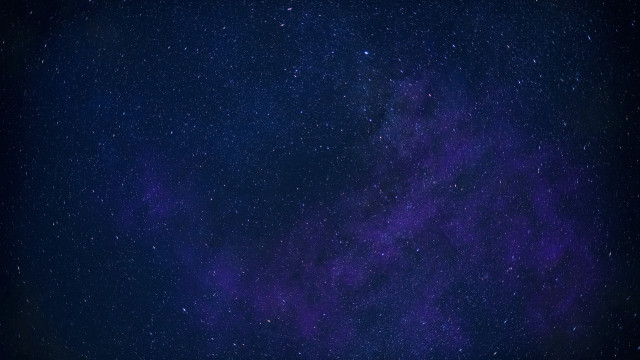 Starry sky astronaut mountains moon free wallpaper for desktop - medium preview image