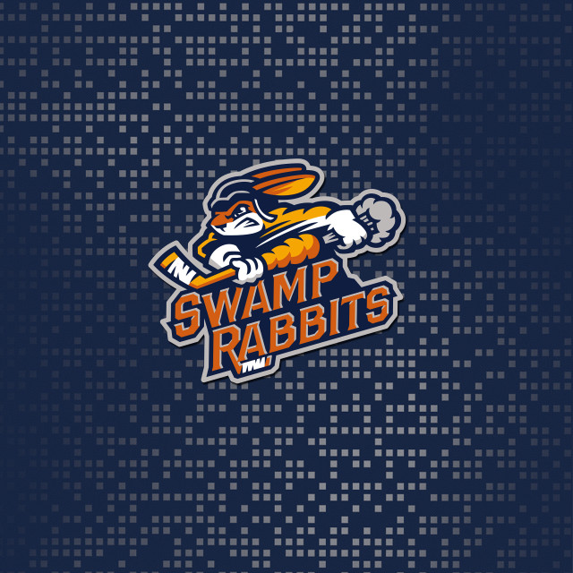 Blue background swamp rabbit baseball free wallpaper for tablet - medium preview image