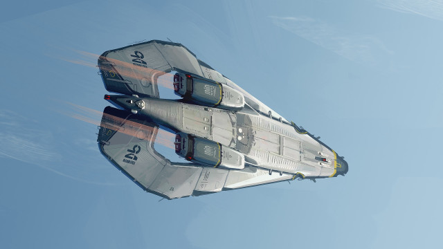 Jet cobra concept art blue free wallpaper for desktop - medium preview image