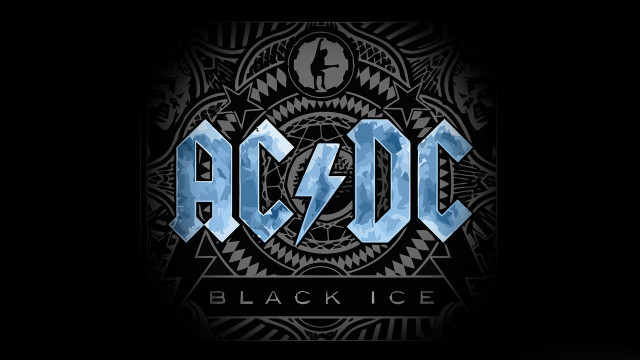 Black blue logo acdc circular free wallpaper for desktop - medium preview image