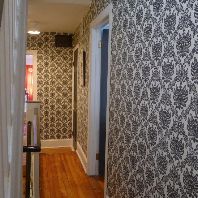 Hallway wallpaper pattern doorway lighting free wallpaper for tablet - medium preview image
