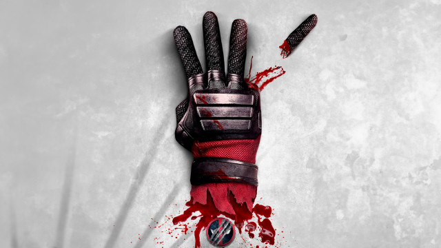 Hand glove ring blood knife free wallpaper for desktop - medium preview image