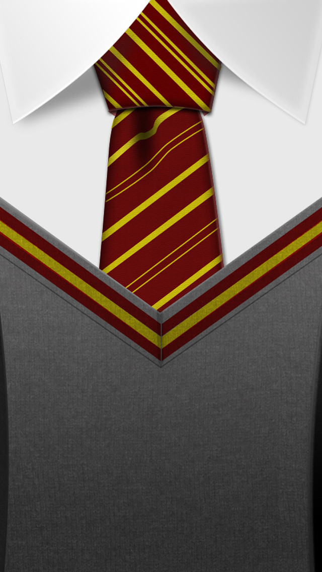 Tie white shirt red yellow free wallpaper for mobile - medium preview image