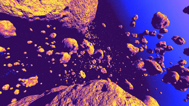 Space aurora moon fireworks planet free wallpaper for desktop - medium preview image