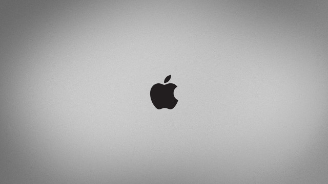 Apple logo laptop screen gray #2 free wallpaper for desktop - medium preview image