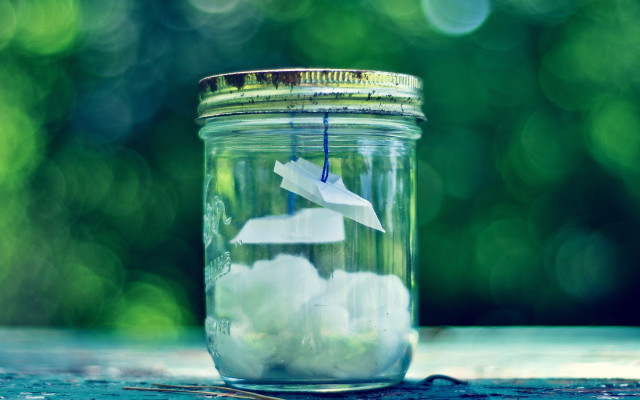 Cloud jar forest moon nature free wallpaper for desktop - medium preview image