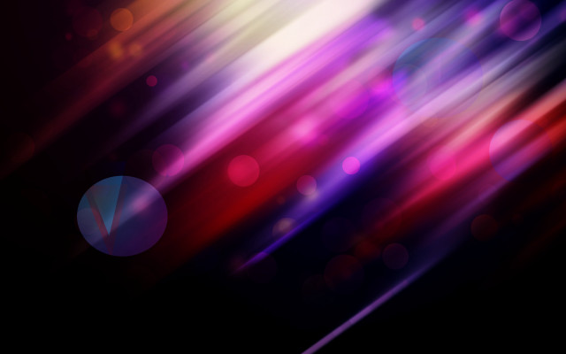 Blurry bokeh light rays sunburst free wallpaper for desktop - medium preview image