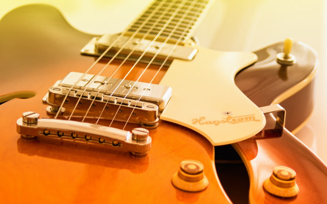 Guitar closeup pickup rayonism ella free wallpaper for desktop - medium preview image