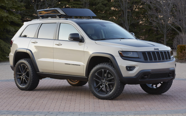 Jeep roof rack brick surface free wallpaper for desktop - medium preview image