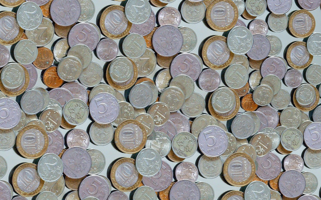 Coins colorful variety macro 8k free wallpaper for desktop - medium preview image