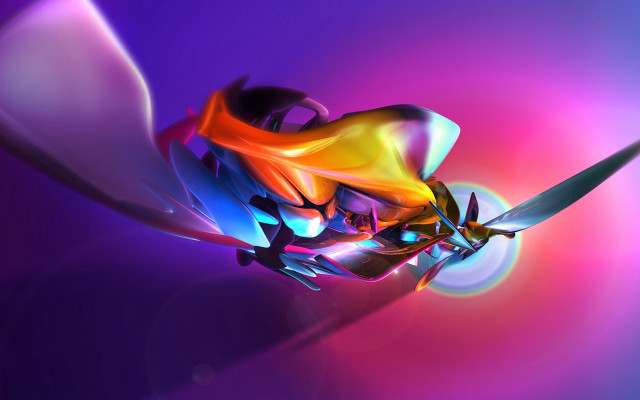 Colorful abstract knife purple background free wallpaper for desktop - medium preview image