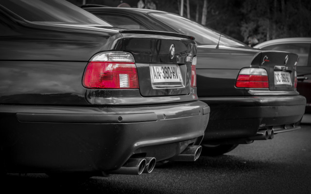 Parked cars parking lot trees free wallpaper for desktop - medium preview image