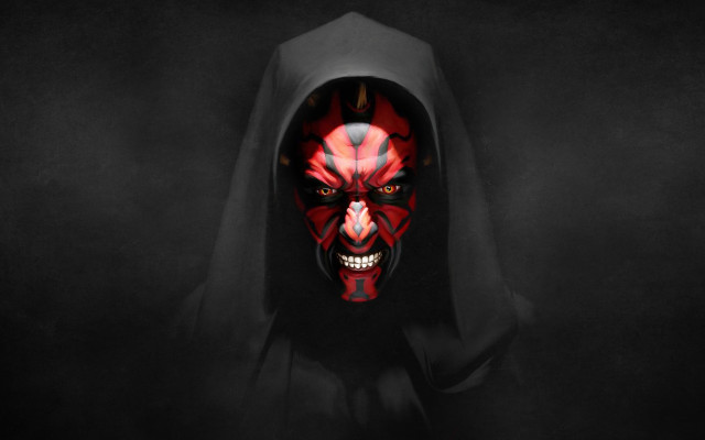 Darth vader mask red eyes free wallpaper for desktop - medium preview image