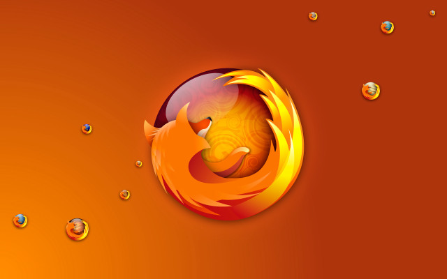 Firefox bubbles water fish gradient free wallpaper for desktop - medium preview image