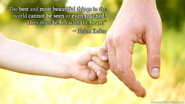 Child hand holding quote beautiful free wallpaper for desktop - medium preview image