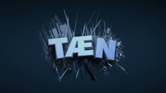 Taen 3d rendering blue black free wallpaper for desktop - medium preview image