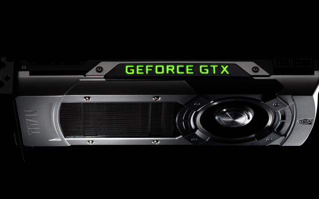 Geforce gtx green display raytraced free wallpaper for desktop - medium preview image