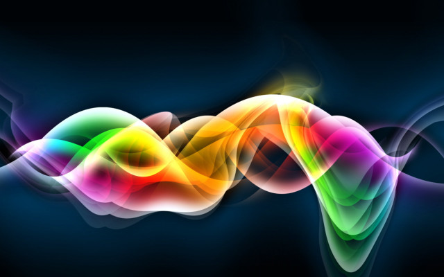 Colorful smoke light holography airbrush free wallpaper for desktop - medium preview image