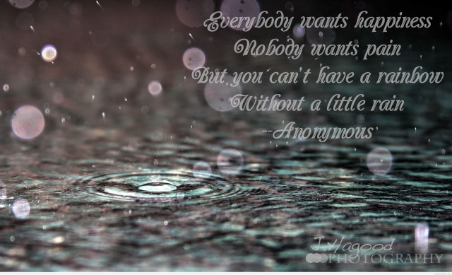 Raindrop quote image design free wallpaper for desktop - medium preview image