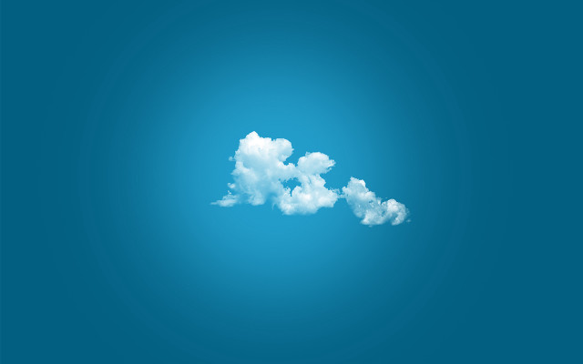 Bird cloud flying blue sky free wallpaper for desktop - medium preview image