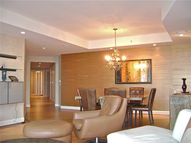 Living room chandelier dining table free wallpaper for desktop - medium preview image