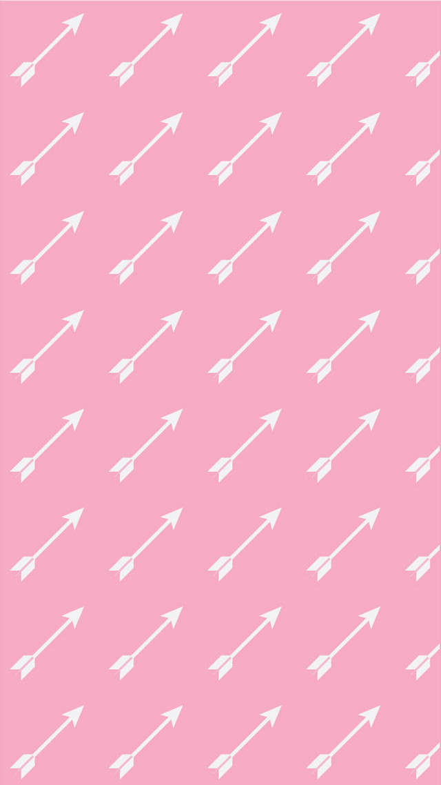 Pink white arrows butterfly dress free wallpaper for mobile - medium preview image