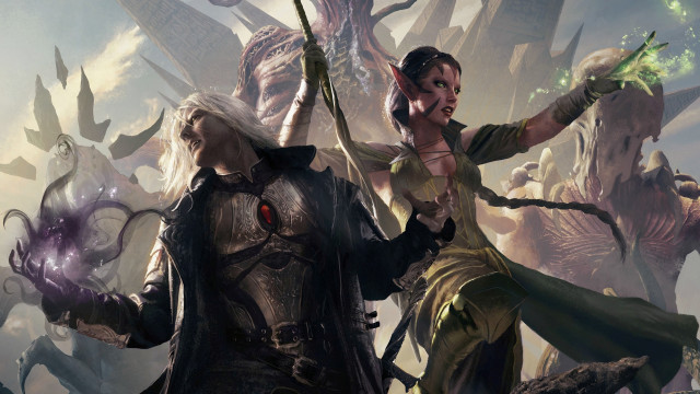 Couple monsters sky armor magic free wallpaper for desktop - medium preview image