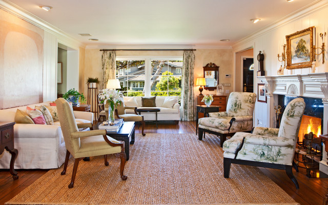 Living room fireplace furniture rug free wallpaper for desktop - medium preview image