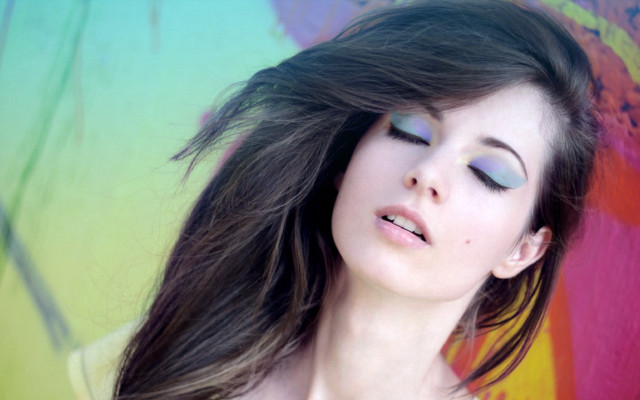 Aramenta dianthe vail long hair free wallpaper for desktop - medium preview image